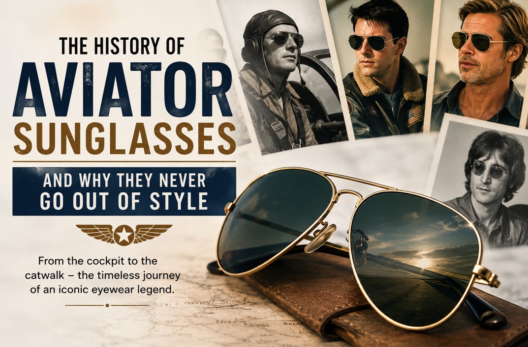History Aviator Sunglasses & Why They Never Go Out Of Style