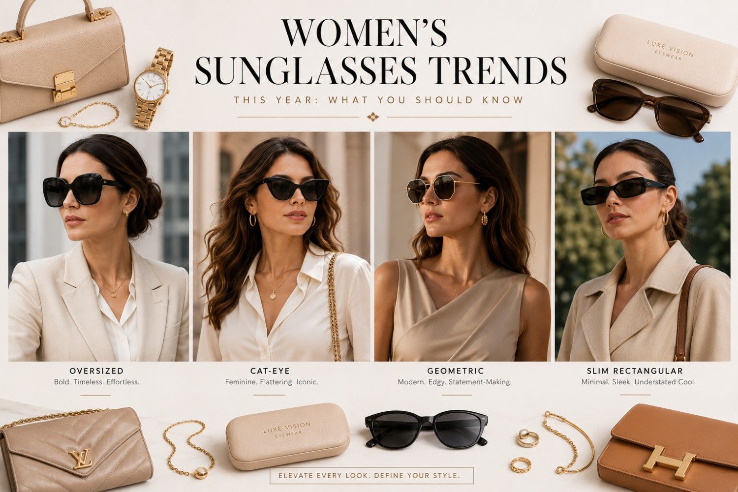 Women's Sunglasses Trends This Year
