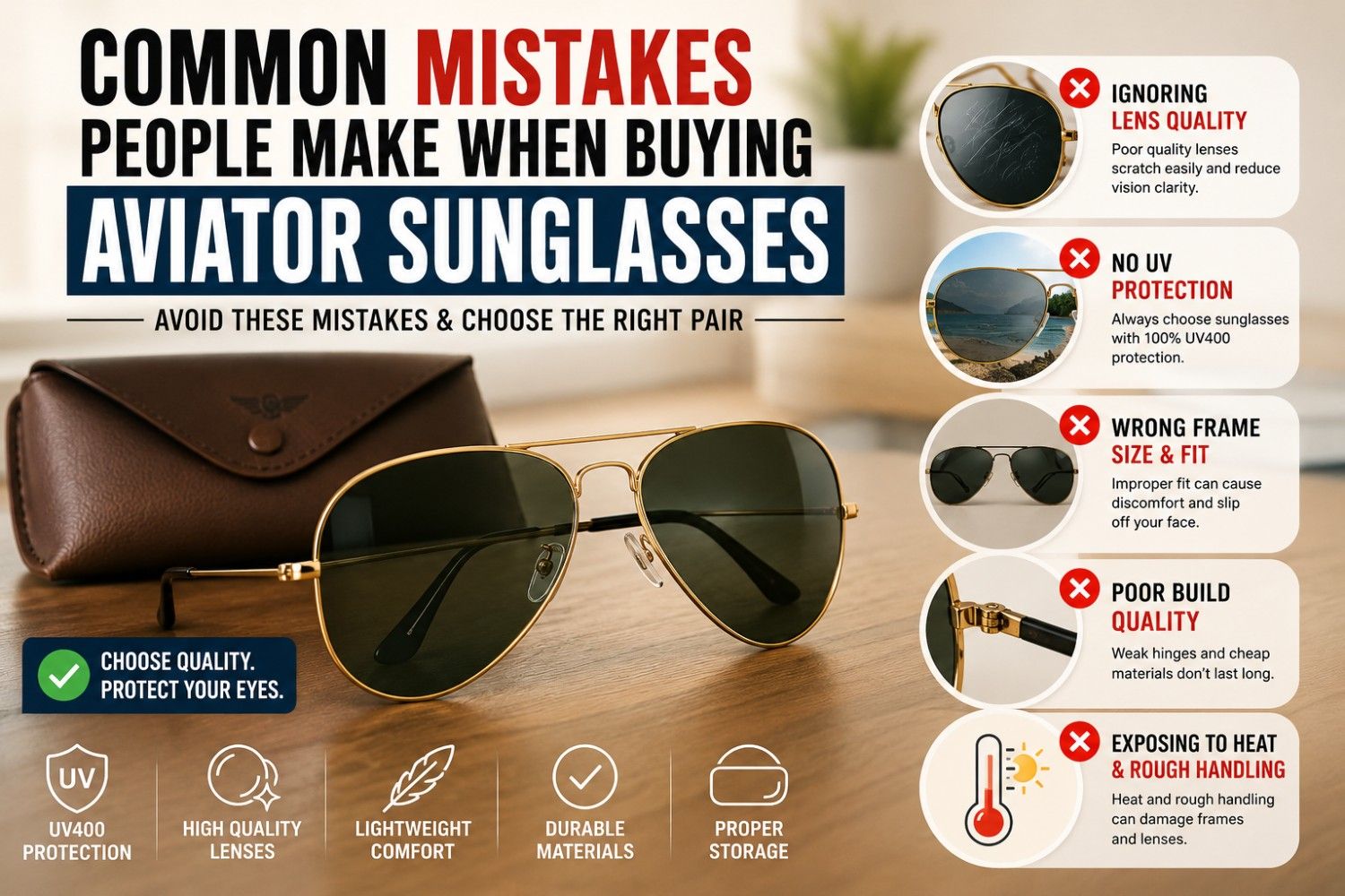 Buying Aviator Sunglasses