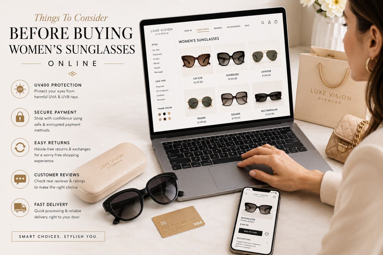 Buying Women's Sunglasses Online