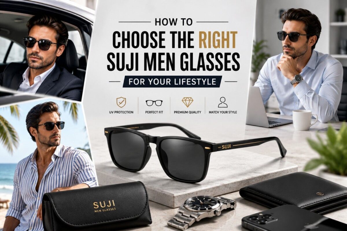 Choose The Right Suji Men Glasses
