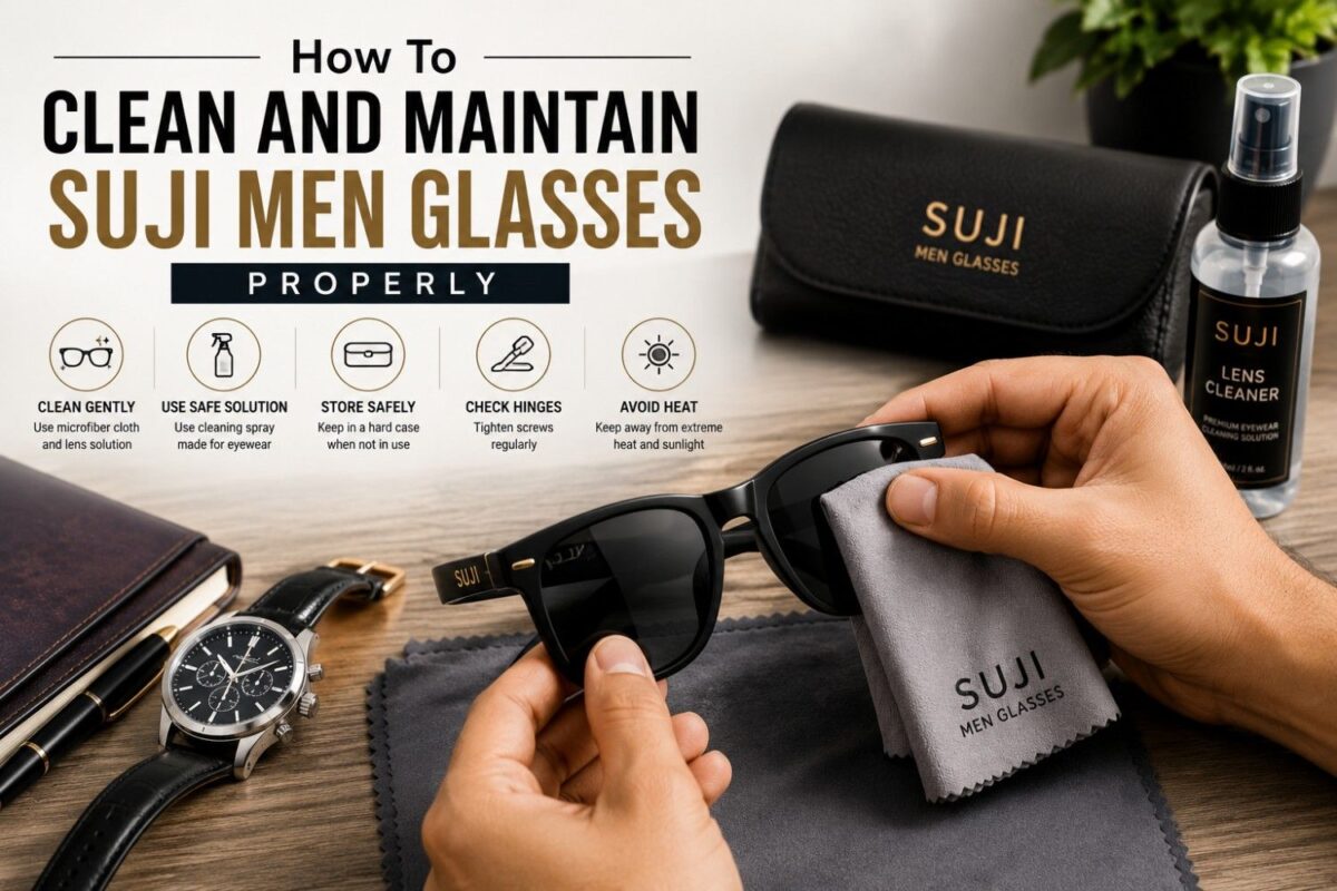 Clean And Maintain Suji Men Glasses
