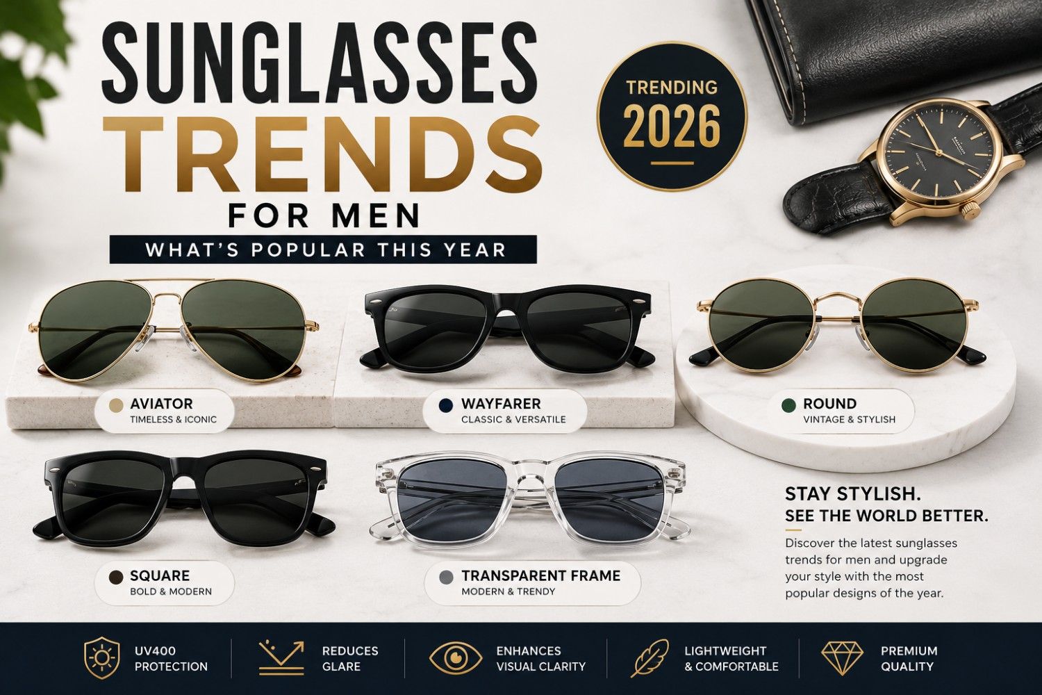 Sunglasses Trends For Men
